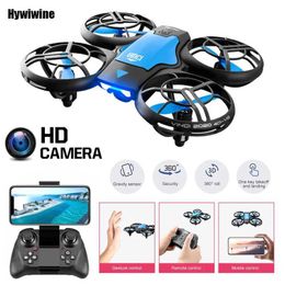 Electric/RC Aircraft Mini Drone 4K Camera HD WiFi Fpv Quadcopter Air Pressure Height Maintain Foldable Quadrocopter With Camera RC Dron Toys for Kid T240521