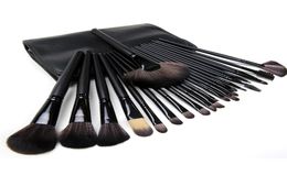Professional 24pcs Makeup Brushes Set Kit with Case Bag Makeup Kwasten Foundation Contour Brush with Eyebrow Brush7854292