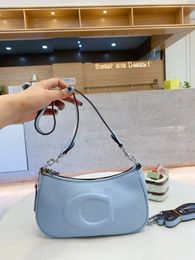 designer bag crossbody bag high quality versatile shoulder bag luxury purse classic bag popular and niche design bag women's 2024 new underarm bag lady shopping bag