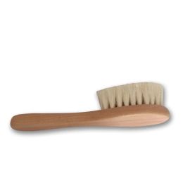 2pcs/ Set Newborn Hair Brush Comb Natural Wool Wooden Hairbrush Baby Kit Pure Natural Safety Material For Your Baby's Health