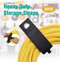 Storage Bags 1PC Heavy Duty Straps Extension Cord Holder Organiser Fit With Garage Hook Pool Hose Hangers Strongly Viscous Gadget6660952