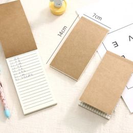 Pocket Kraft Paper Memo Pad Notepad Stationery Scrapbooking Memo Notes To Do List Tear Checklist Note Pad Blank White Labels