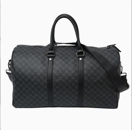 Mens duffle bags women luggage travel bag large capacity pu leather handbags crossbody totes Soft designer duffel bag outdoor weekender bag