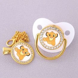 Simba Baby Schnuller mit Kettenclip BPA Free Bling Dummy Sooth Chupeta 0-18 Monate L2405