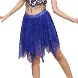 Skirts Womens Irregular Overlay Belly Dance Skirt Halloween Role Play Theme Party Carnival Stage Performance Costume