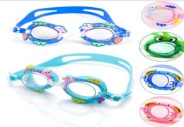 Kids Antifog Waterproof Swimming Goggles for Boys and Grils Cartoon Patter Diving Glasses With Earplugs Silicone Swimming Eyewear 4167632