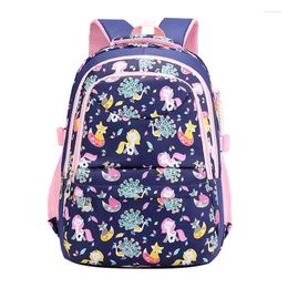 Backpack Kids Girls Cute Comfortable Load-bearing Cartoon Animal Lightweight Students Bookbags For Toddler School Daily Travel