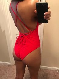 11 Colour Padded Bathing Suits Sexy Female Swimsuit With Pad One Piece Swimwear Women Monokini Bandage Swim Wear 240508