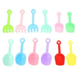 Sand Play Water Fun Sand Play Water Fun 12 pieces of childrens beach toys childrens beach shovel childrens garden childrens plastic children WX5.22