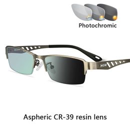 Men's Business Sun Transition Photochromic Reading Glasses Men Women Hyperopia diopters Presbyopia Glass 0 25 1 0 1 5 2 0 243F