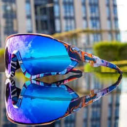 Outdoor Eyewear KAPVOE Road Driving Bike Cycling Polarizadas Sunglasses Sport Glasses UV400 Bicycle Goggles Hiking