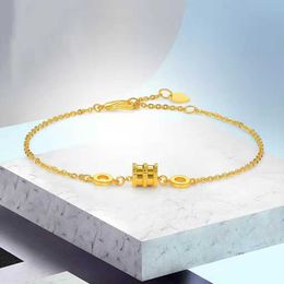 Best choice go out essential Bulgarly bracelet Man Bracelet New Female Design High Light Luxury Gold Original logo WFMK