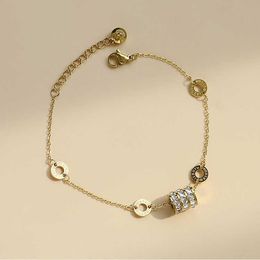 High standard bracelet gift first choice Bulgarly womens Bracelet 18K Rose Gold popular Jewellery Original logo 65VO