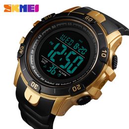 SKMEI Outdoor Sports Digital Watch Men Waterproof Alarm Clock Wristwatch WeekDisplay Watches Luminous erkek kol saati 1475 3004