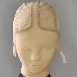 Middle-U-part-lace-wig-caps frontal lace wig caps T-type-lace-wig-caps