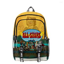 Backpack Total Drama Cartoon Zipper School Bag Unique Daypack Traval Oxford Cloth