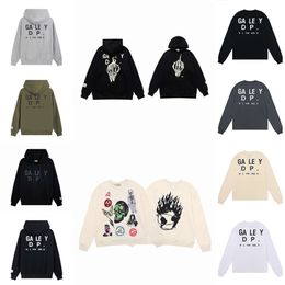 23SS Hoodies Mens Womens High1 quality Hoody Winter Man Long Sleeve Hooded Womens High Street Cotton Pullover Tops Clothes Sweatshirt ea9 ee4