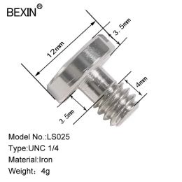 BEXIN camera screw set 1/4 inch quick release plate screw dslr accessoriet tripod mount adapter for dslr camera tripod