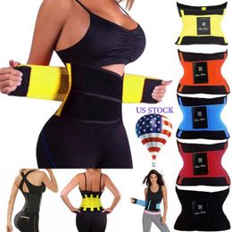 Sport Yoga Shirt Women Hot Waist Trainer Body Shaper Modelling Belt Underbust Strap Gym Running Jogging Burn Fat Body Shaper 211S