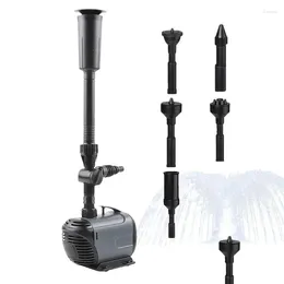 Garden Decorations Solid Fountain Philtre Pump Pond And Kit Adjustable Height Waterfall Sprinkler Spray Heads For Submersible