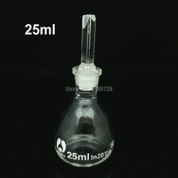 1pc Lab 5ml 10ml 25ml 50ml 100ml Glass Pycnometer Ball-Shape Gravity Bottle Solid pycnometer Laboratory Equipment Glassware