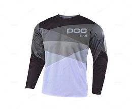 2022new Cycling Clothing Long Sleeve t Shirt Motorcycle Mountain Bike Team Poc Downhill Jersey Enduro Mtb Offroad Mx Locomotive Cr1454495