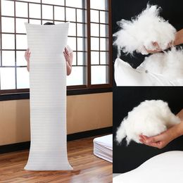 Hugging Body Pillow White High elasticity Anime Core Men Women Home Use Cushion Rectangle 150x50cm 120x40cm 240522
