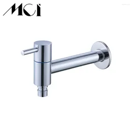 Bathroom Sink Faucets Home Outdoor Pool Garden Brass Bibcock Jar With Tap Washing Machine Mop WC Faucet Torneira De Parede