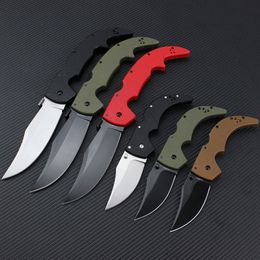 NEW Medium Large Espada Folding Knife 7.5" AUS-10A Blade G10 Handles Outdoor Camp Hunt Survival Defense Tactical Knives EDC Tools