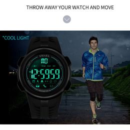 SMAEL luxury mens watches gold Sport LED Display Electronic Clock Male Alarm Clocks Chronograph fanshion Hombre watch Man 1703 249I