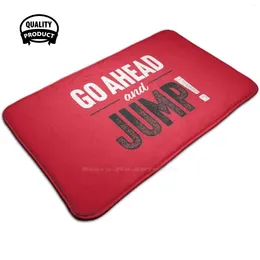 Carpets Jump By 3D Soft Non-Slip Mat Rug Carpet Foot Pad Bands Lyrics Band Fan Songs Music Hard Go