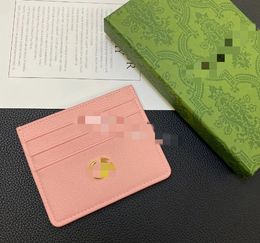 Simple wallet card designer Card luxury Purse Mini Wallet cardholder mens wallet designers women Wallets Key Pocket Interior Slot
