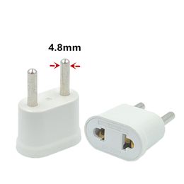 1pcs EU KR Plug Adapter Japan US To EU Euro European Travel Adapter Electric Plug Power Cord Charger Sockets Outlet