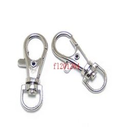 Free Shipping 3 8cm Nickel Plated Key Rings Lobster Clasps Clips Snap Hooks Keychain Key Ring Metal Key Holder 1000pcs lot 275F
