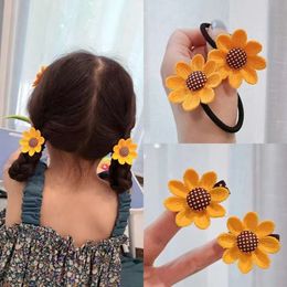 Lovely Suower Snap Clips Ties Girls Hair Accessories Gifts For Friends L2405