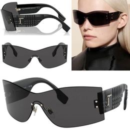 Mens and womens fashionable wave masks sunglasses for womens luxury outdoor sunshades mens high quality landscape with original box BE3137