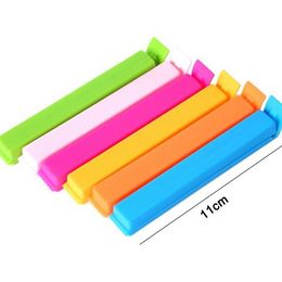 20Pcs/10Pcs Portable New Kitchen Storage Food Snack Seal Sealing Bag Clips Sealer Clamp Plastic Tool Kitchen Accessories