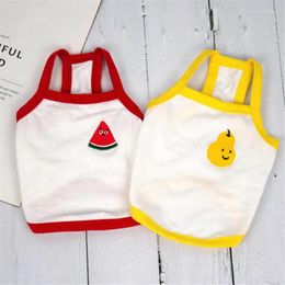 Dog Apparel Puppy Clothes Summer Pet Clothing Yorkshire Chihuahua Pomeranian Bichon Frise Poodle Small Costume Skirt Vest Drop