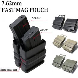 Tungtjänst 762 Fastmag Holder Molle Tactical Fast Mag Pouch Militärjakt Tillbehör Airsoft Magazine Pouches