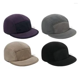 Ball Caps 2024 Corduroy 5 Panel Baseball Cap Gorras Para Hombres Hiphop Snapback Mens Women Iconn Bone Bonnet Velvet Hats