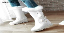 women boots white mid calf booties luxury designer women boots winter boots bridal wedding shoes red black size 33 to 42 438729022