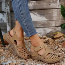 Large Women Sandals Summer S Size Classic Roman Breathable Shoes Solid Color Trendy Versatile Claic Shoe Veratile 806 v ize ho 51b es olid e