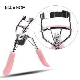 MAANGE 1Pc Pro Makeup Eyelash Curler Beauty Tools Lady Women Nature Style Cute Eyelash Handle Curl Eye Lash Curler random Colour