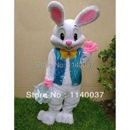 mascot EASTER BUNNY MASCOT COSTUME Easter Bugs Rabbit Adult Cartoon Outfit suit Mascot Costumes