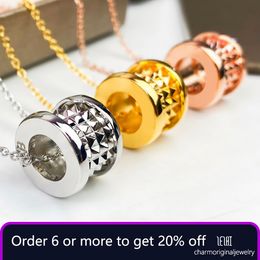 Designer de colar de colar de grife de grife para mulheres colar de ouro Mulheres jóias de jóias de jóias de jóias de formação de Natal Jóias de festas de casamento