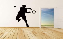 DIY Tennis Sports Kids PVC Wall Stickers For Children Room Home Decoration Accessories Gym Bedroom6237865