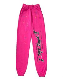Red Pattern Sweatpants Men Women 1 High Quality Pants Joggers Printing Drawstring Trousers7850797