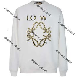 Loewe Loewve Designer High Quality Luxury New Womens Sweater Trendy Long-Sleeved Top High-End Slim Pullover Coat Sweater Women White Thin Knit Sweaters 651