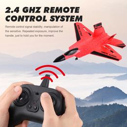 Z58 RC Plane 2.4G 2CH Remote Control Flying Glider EPP Foam Airplane Toys For Children Gifts 240522