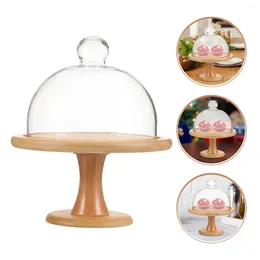 Mugs Dessert Display Stand Cake Dome Cover Tray Lid High Base Sushi Serving Platter Cookie Trays Food Stands Party Glass Domes